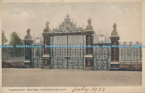 R050710 Norwich Gates Sandringham