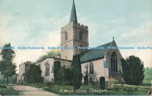 R050711 St Marys Church Chesham Rush and Warwick 1906