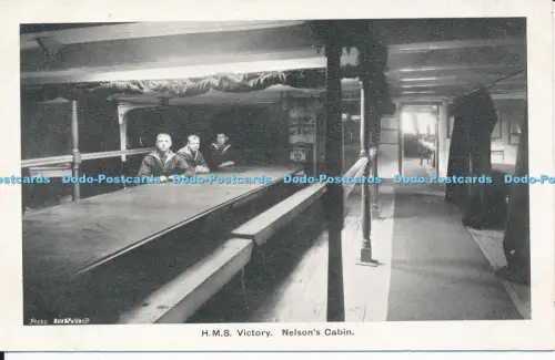 R050930 H M S Victory Nelsons Cabin Gale and Polden Wellington