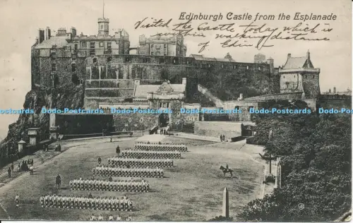 R050995 Edinburgh Castle von Esplanade Valentine