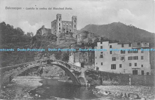 R051019 Dolceacqua Castello in Rovina dei Marchesi Doria Albertieri