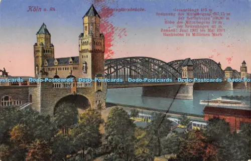 R051038 Köln a Rhein Brücke