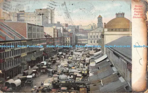 R051041 Boston Market Faneuil Hall at Distance 1908