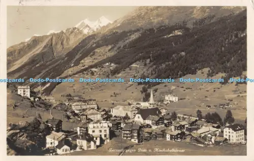 R051052 Zermatt gegen Dom u Mischabelhorner