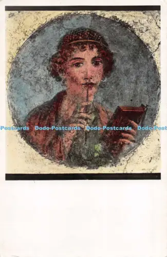 R051062 Ak Napoli R Museo Nazionale Saffo RP