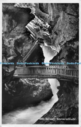 R051071 Zermatt Gornerschlucht 1939