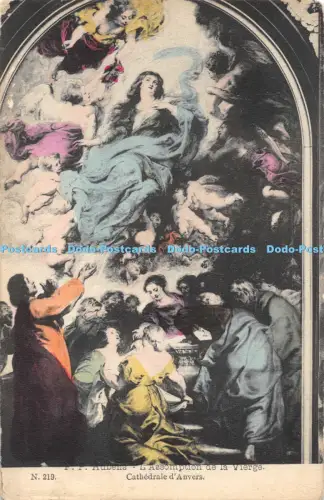 R051075 Postkarte P Rubens L Assomption de la Vierge Kathedrale d Anvers