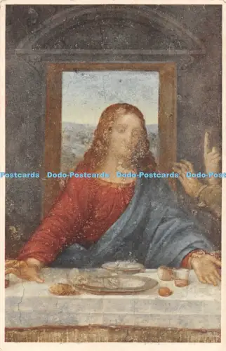 R051076 Postkarte L Ultima Cena Leonardo da Vinci