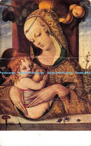 R051079 AK Jungfrau und Kind von Carlo Crivelli