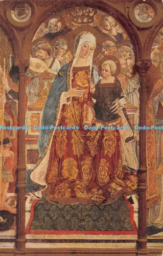 R051087 Siena Accademia di Belle Arti Particolare del Trittico di Benvenuto di G