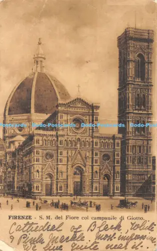 R051227 Firenze S M del Fiore col Campanile di Giotto
