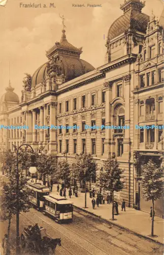 R051240 Frankfurt a M Kaiserl Postamt