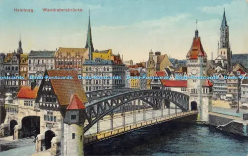R051305 Hamburg Wandrahmsbrücke Arthur Friedrich