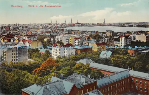 R051308 Hamburg Blick a die Aussenalster Arthur Friedrich