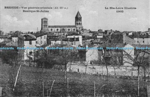 R051347 Brioude Vue Generale Orientale Basilique St Julien Margerit Bremond
