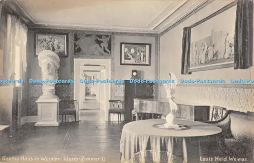 R051514 Goethe Haus in Weimar Juno Zimmer Louis Held