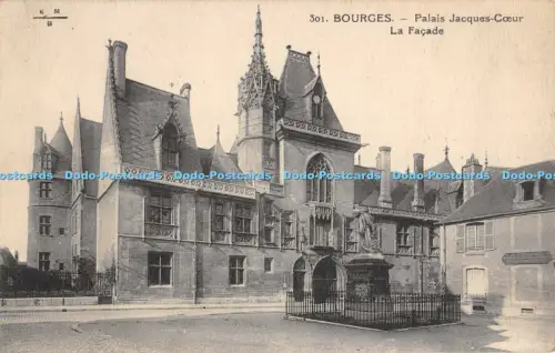 R051668 Bourges Palais Jacques Coeur La Fassade