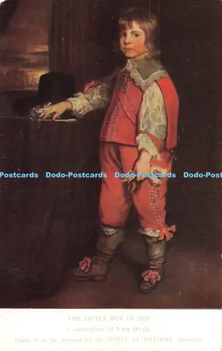 R051682 Der kleine Junge in Rot ein Meisterwerk von Van Dvek