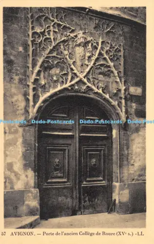 R051684 Avignon Porte de l Ancien College de Roure LL No 57