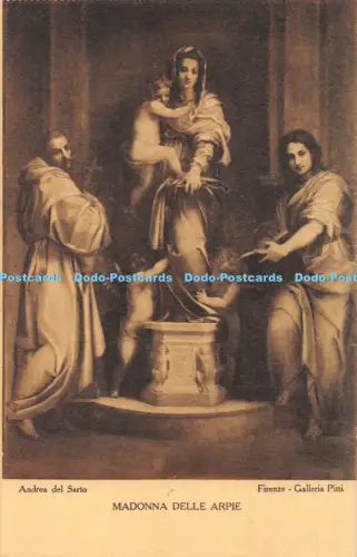 R051688 Madonna delle Arpie Andrea del Sarto