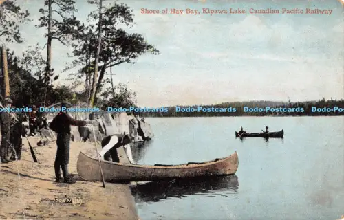 R051689 Shore of Hay Bay Kipawa Lake Canadian Pacific Railway Valentine B Hopkin