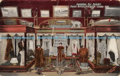 R051691 Canadian Fur Exhibit Franco British Exhibition London 1908 B Hopkins