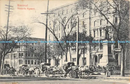 R051695 Montreal Victoria Square 1909 B Hopkins