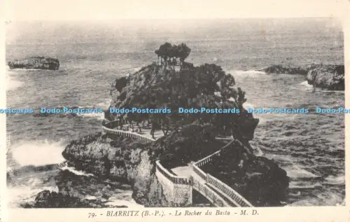 R051774 Biarritz Le Rocher du Basta Marcel Delboy Nr 79