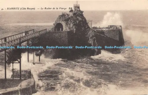 R051780 Biarritz Le Rocher de la Vierge Bloc Freres No 4