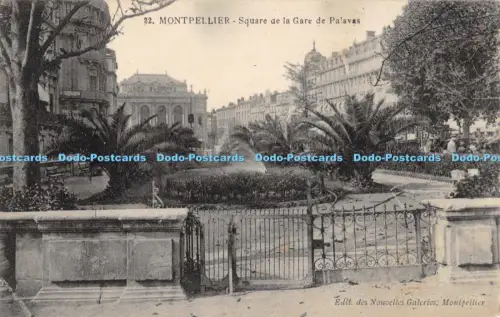 R051788 Montpellier Square de la Gare de Palavas No 22