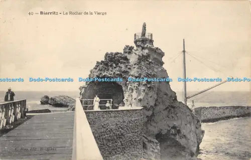 R052022 Biarritz Le Rocher de la Vierge No 40 1907