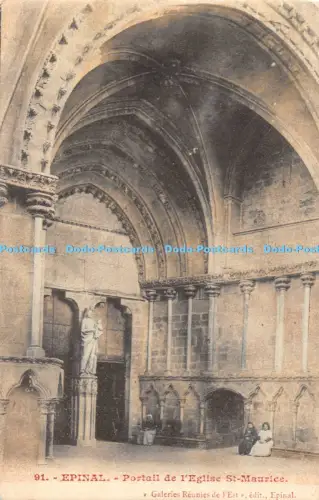 R052032 Epinal Portail de l Eglise St Maurice