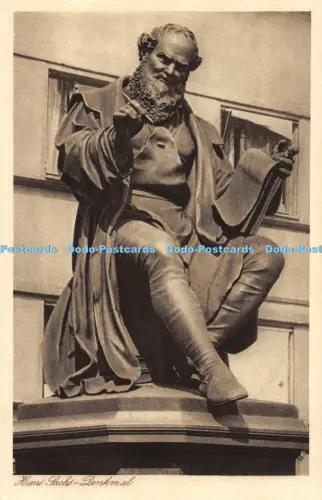 R052549 Hans Sachs Denkmal Nürnberg