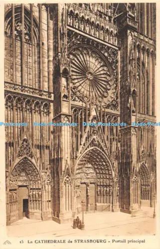 R052553 La Cathedrale de Strasbourg Portail Principal