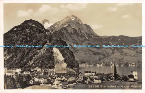 R052562 Stansstad und der Pilatus Nr 32388