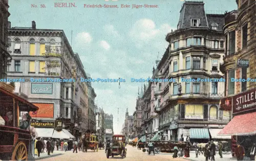 R053027 Berlin Friedrichstraße Ecke Jager Straße Nr 50
