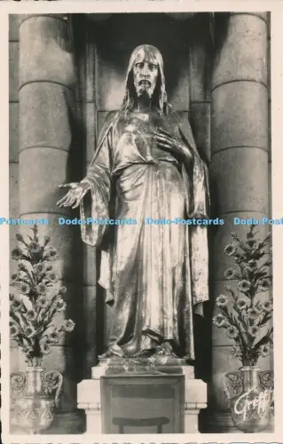 R053561 Paris Statue de Notre Seigneur Jesus Christus Greff RP