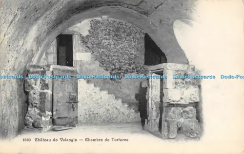 R053583 Chateau de Valangin Chambre de Tortures Chiffelle No 2039 B Hopkins