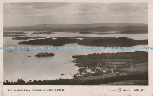 R053597 Die Inseln vom Stronbrae Loch Lomond zuverlässig 1909
