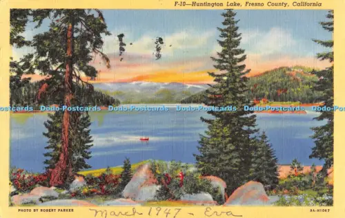 R054029 Huntington Lake Fresno County Kalifornien Robert Parker 1947