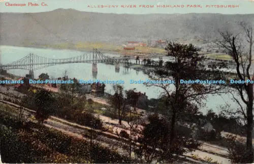 R054036 Allegheny River von Highland Park Pittsburgh Chautauqua