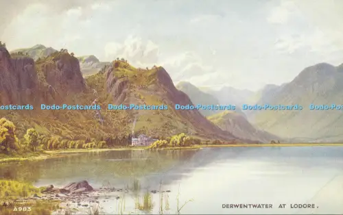 R054043 Derwentwater at Lodore Valentine Art Farbe Nr A983