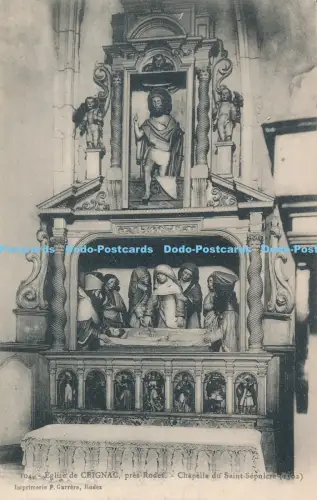 R054045 Eglise de Ceignac pres Rodex Chapelle du Saint Sepulcre