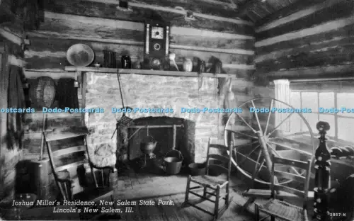 R054050 Joshua Millers Residence New Salem State Park Lincolns New Salem III E O