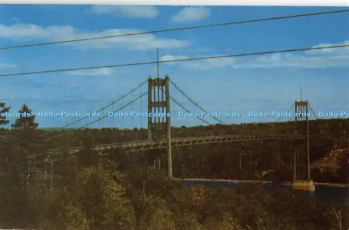 R054057 Waldo Hancock Bridge Penobscot River Maine