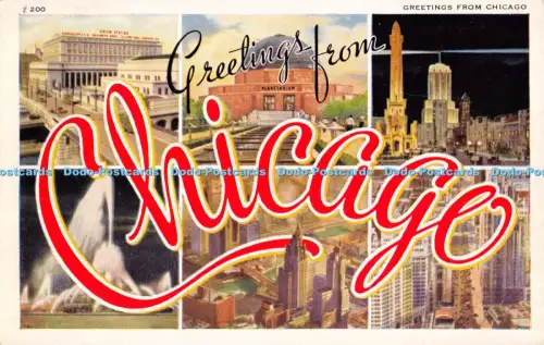 R054390 Grüße aus Chicago Mehrfachansicht