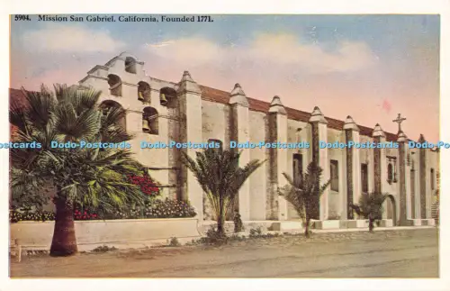 R054409 Mission San Gabriel California
