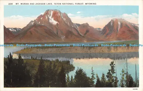 R054412 Mt Moran and Jackson Lake Teton National Forest Wyoming Wesley Andrews
