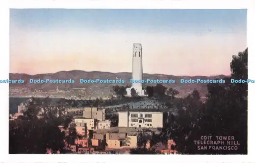 R054413 Coit Tower Telegraph Hill San Francisco J C Bardell