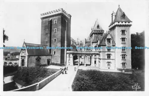 R054546 Pyrenäen Ozean Pau Le Chateau Henri IV Donjon Fassade et Entree Labouche